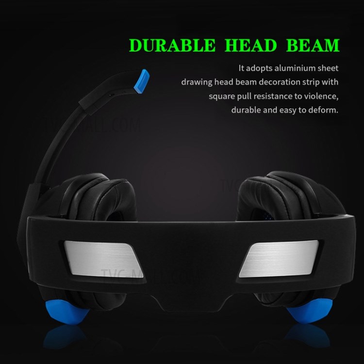 PHOINIKAS H-9 Computer Gaming Headset Headphone Over-ear Earphone with Microphone-4