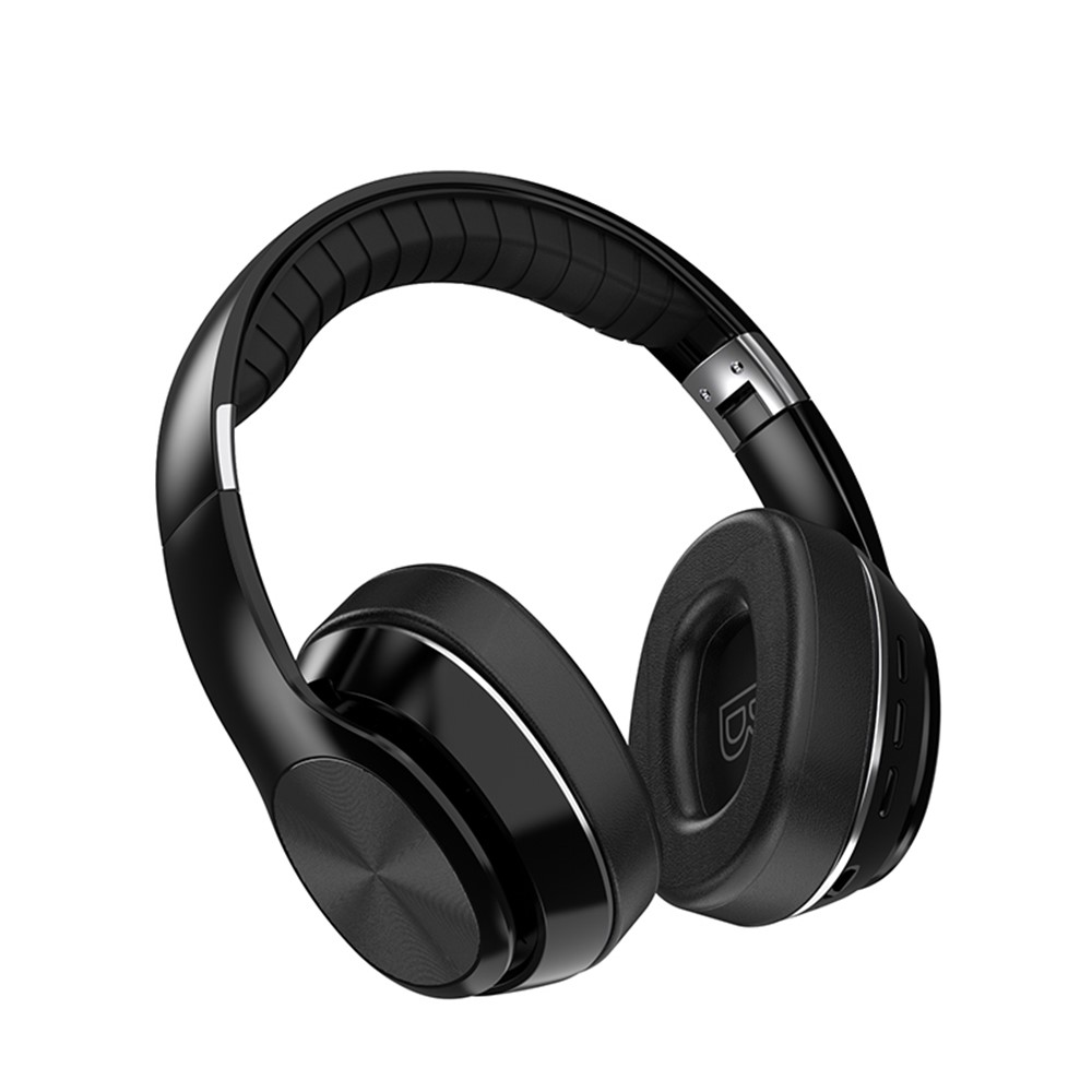 Cuffia A Cancellazione Del Rumore Bluetooth 5.0 Auricolare Pieghevole Sopra L'orecchio Auricolari Wireless Stereo Per Telefoni Cellulari PC - Nero-6