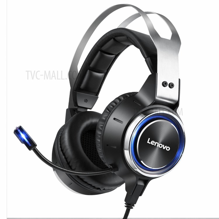 LENOVO HS25 Over-ear Gaming Headsets Noise-canceling Microphone Corded Headsets-1