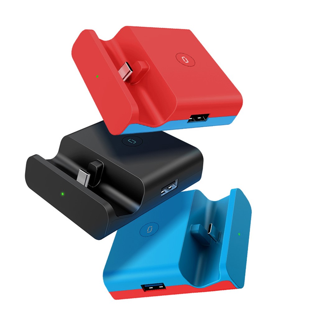 USB 3.0 Console Video Converter Fast Charging Dock Station for Nintendo Switch Type C to HDMI TV Adapter - Black-6