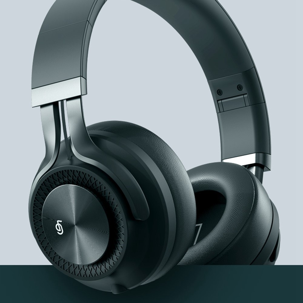 FINGERTIME Wireless Headset Foldable Bluetooth ANC Noise Cancelling Stereo Music Headphone - Blackish Green-3