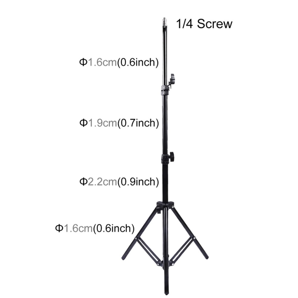PULUZ PU419 1.1m Height Tripod Mount Holder for Photography Fill Light Broadcast Kits-4