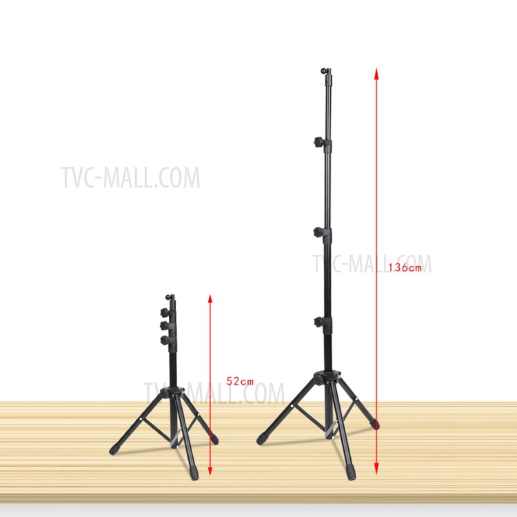 ADV-306 Height Foldable Tripod Mount for Phone Tablet-10