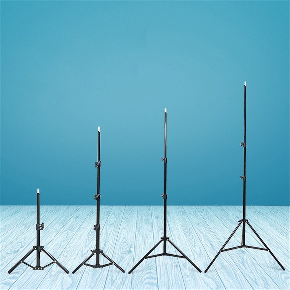 2.1m Mobile Phone Selfie Tripod Photography Fill Light Bracket Folding Stand-7