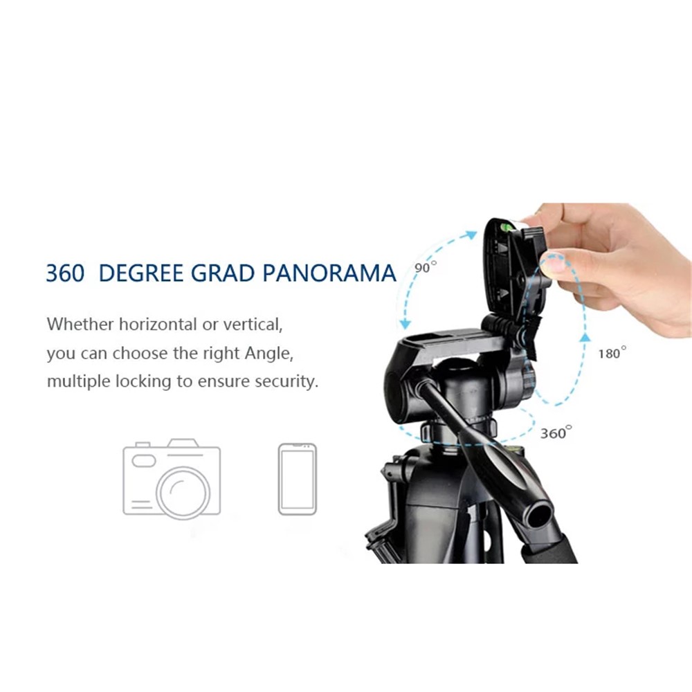 DIGIPOD TR462 62-Inch Extendable Aluminum Alloy Bracket DV Camera Holder Stand Tripod with Gimbal-4
