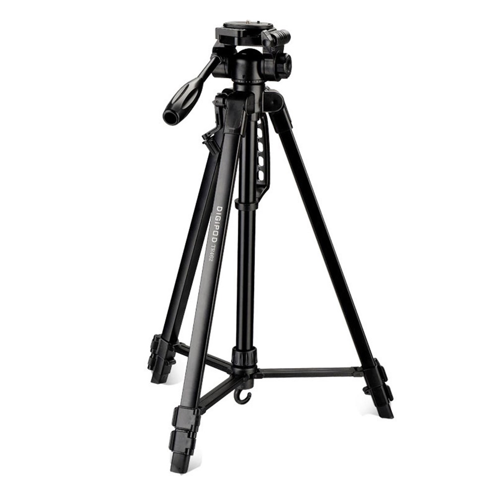 DIGIPOD TR462 62-Inch Extendable Aluminum Alloy Bracket DV Camera Holder Stand Tripod with Gimbal-8