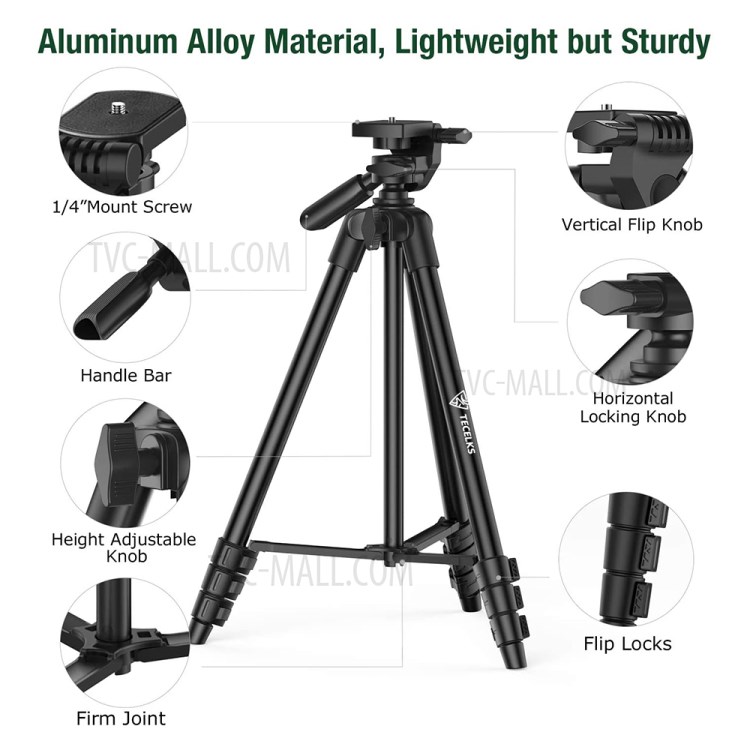 WONEW ZJ20 Camera Phone Universal Tripod Mount with Bluetooth Remote for Photography Live Broadcast-2