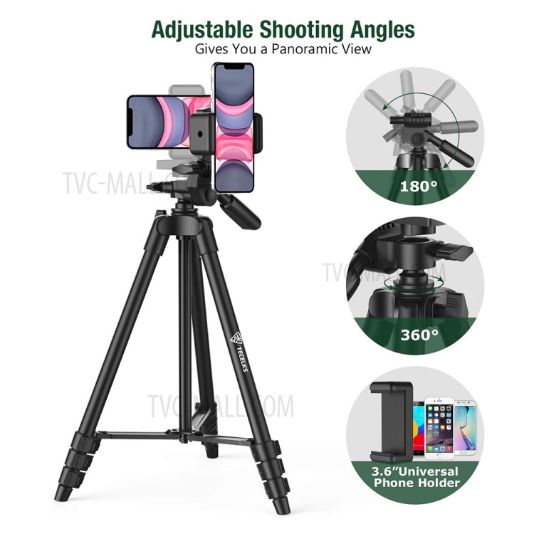 WONEW ZJ20 Camera Phone Universal Tripod Mount with Bluetooth Remote for Photography Live Broadcast-4