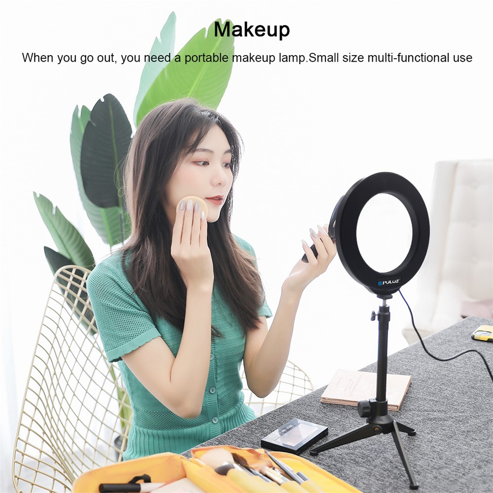 PULUZ PU408 Desktop Adjustable Tripod Stand Selfie Stick Mount Holder-4