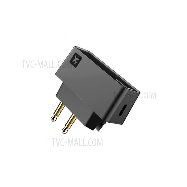 BT5814 Bluetooth 5.0 Wireless Aircraft Transmitter Audio Adapter for Airline Entertainment System-1