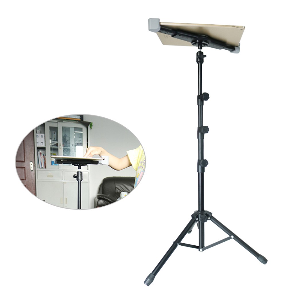 311V23 Retractable Adjustable Tablet Tripod Stand for Live Broadcast Video Shooting-4