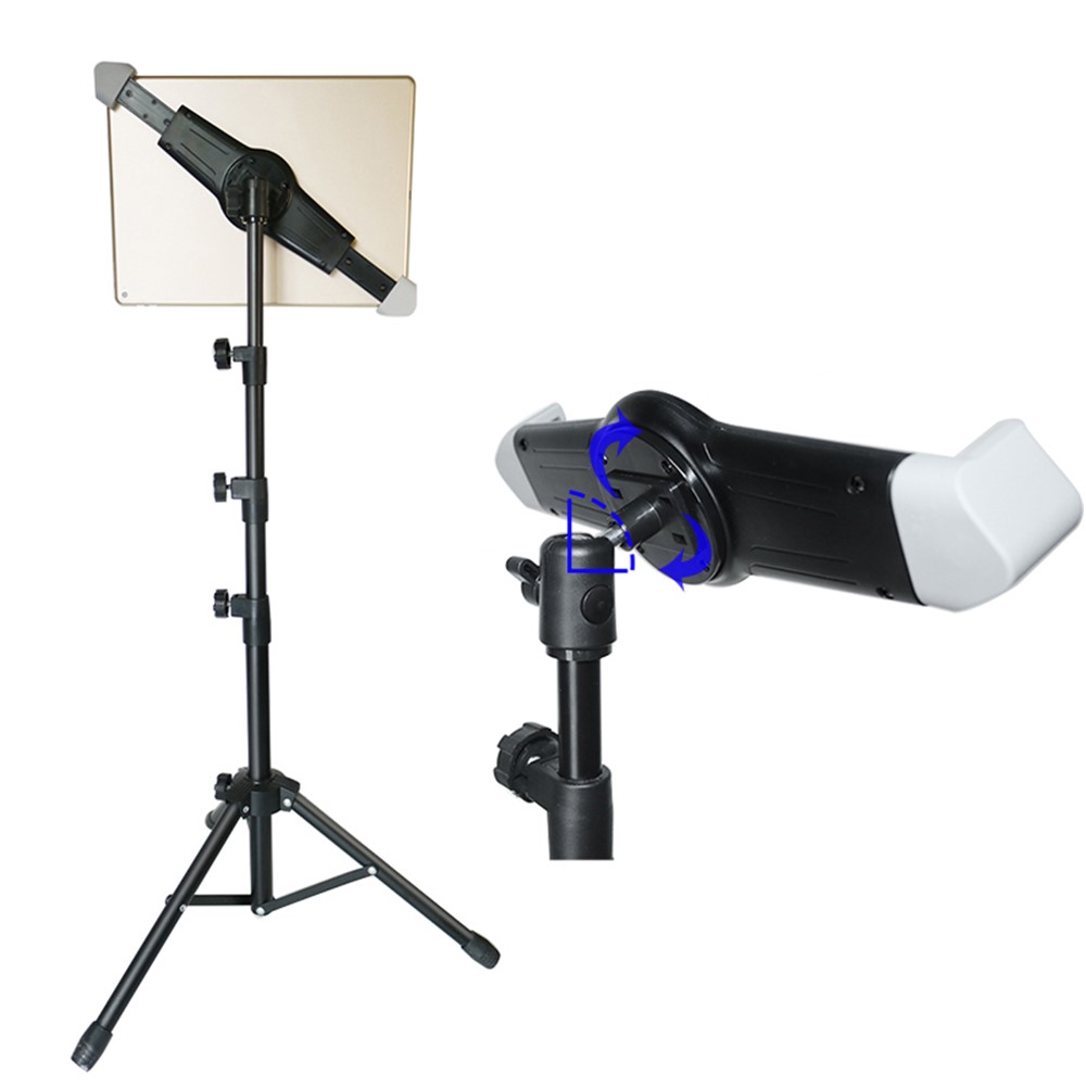 311V23 Retractable Adjustable Tablet Tripod Stand for Live Broadcast Video Shooting-5