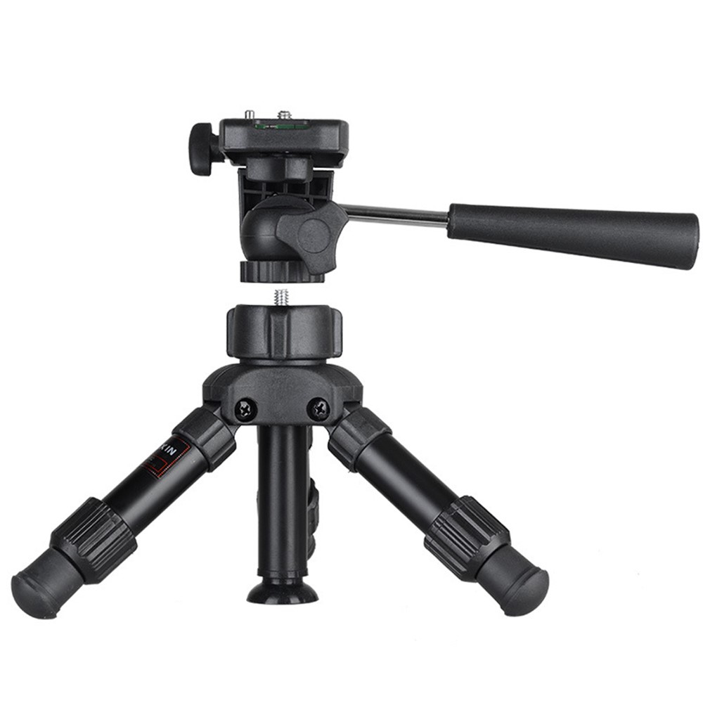 BEXIN MS02 Aluminum Alloy Folding Mini Tripod with 3-Way Ball Head for DSLR Camera-11