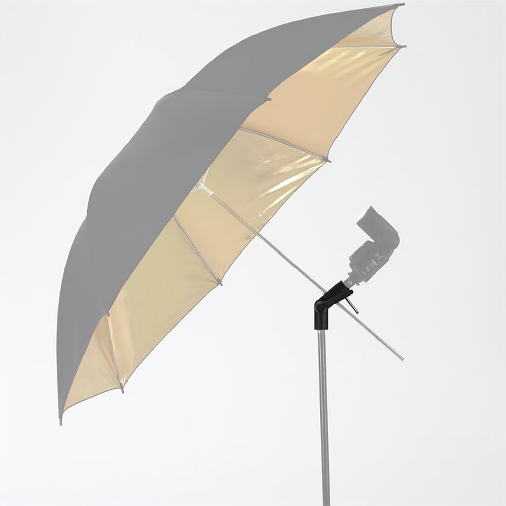 H Type Hot Shoe Flash Bracket Umbrella Holder Light Stand for Camera-5