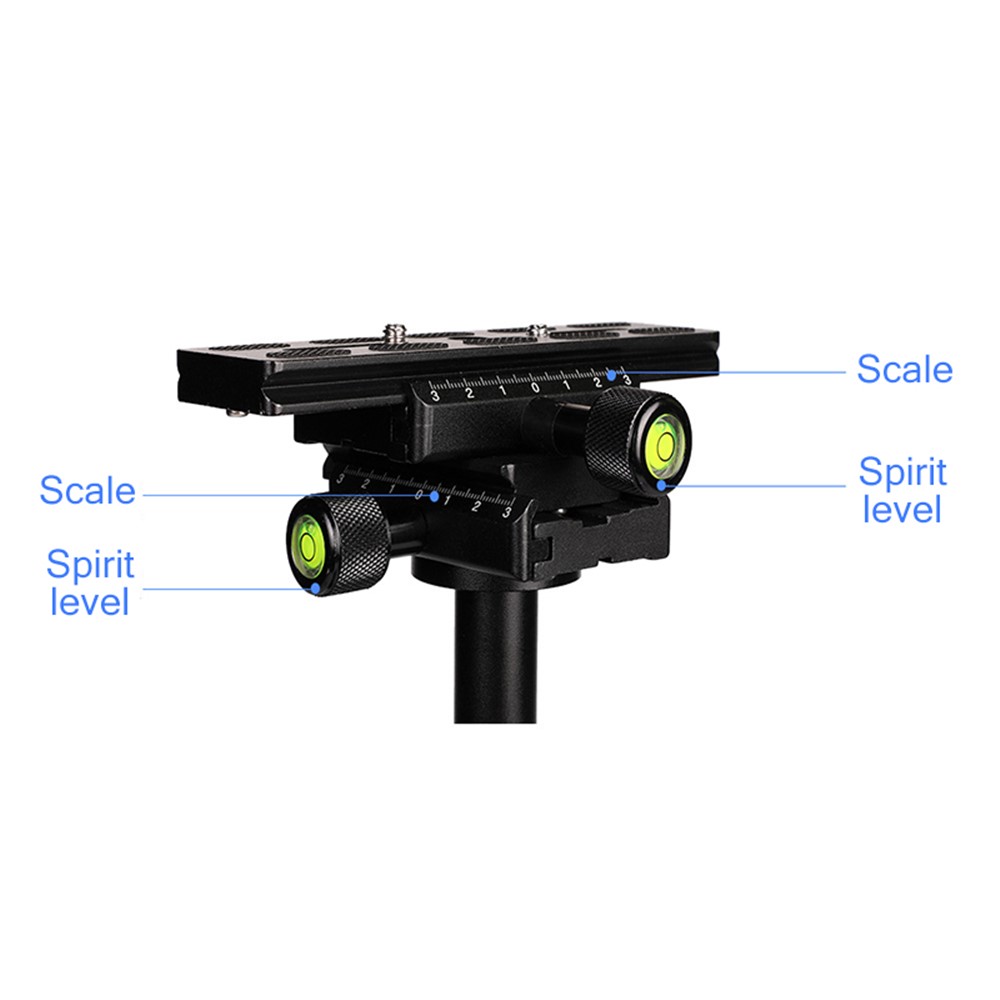 S60 Photography Aluminum Alloy Handheld Stabilizer for Steadycam Steadicam DSLR Camcorder-10
