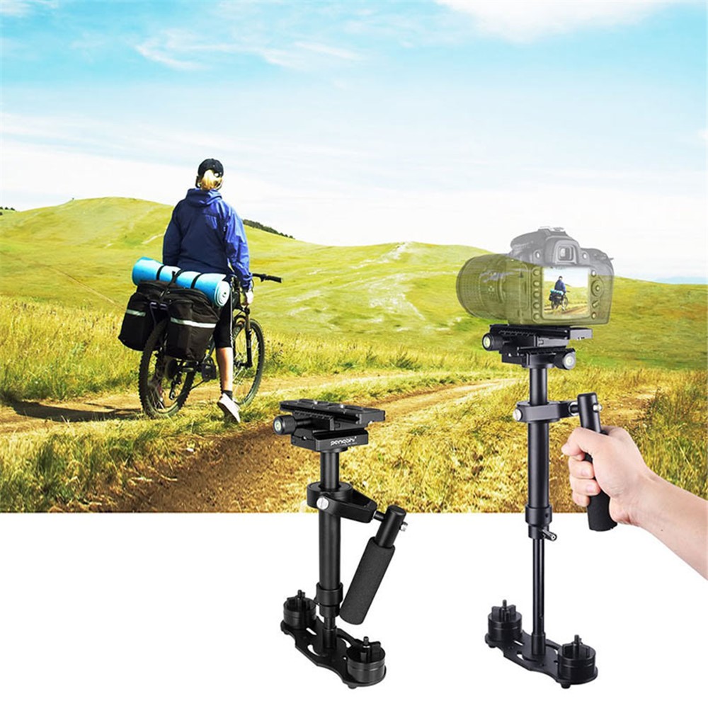 S60 Photography Aluminum Alloy Handheld Stabilizer for Steadycam Steadicam DSLR Camcorder-11