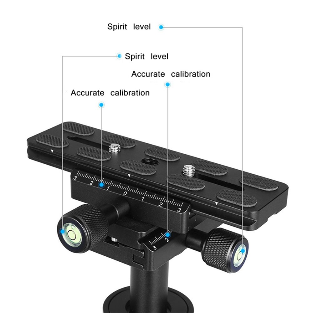 S60 Photography Aluminum Alloy Handheld Stabilizer for Steadycam Steadicam DSLR Camcorder-8