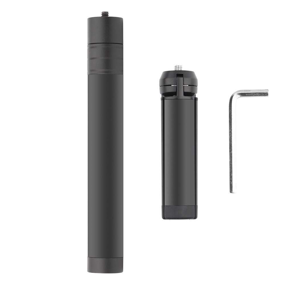 Mini Aluminum Alloy Tripod Holder Stand for DSLR Camera Selfie Stick Fill Light-7