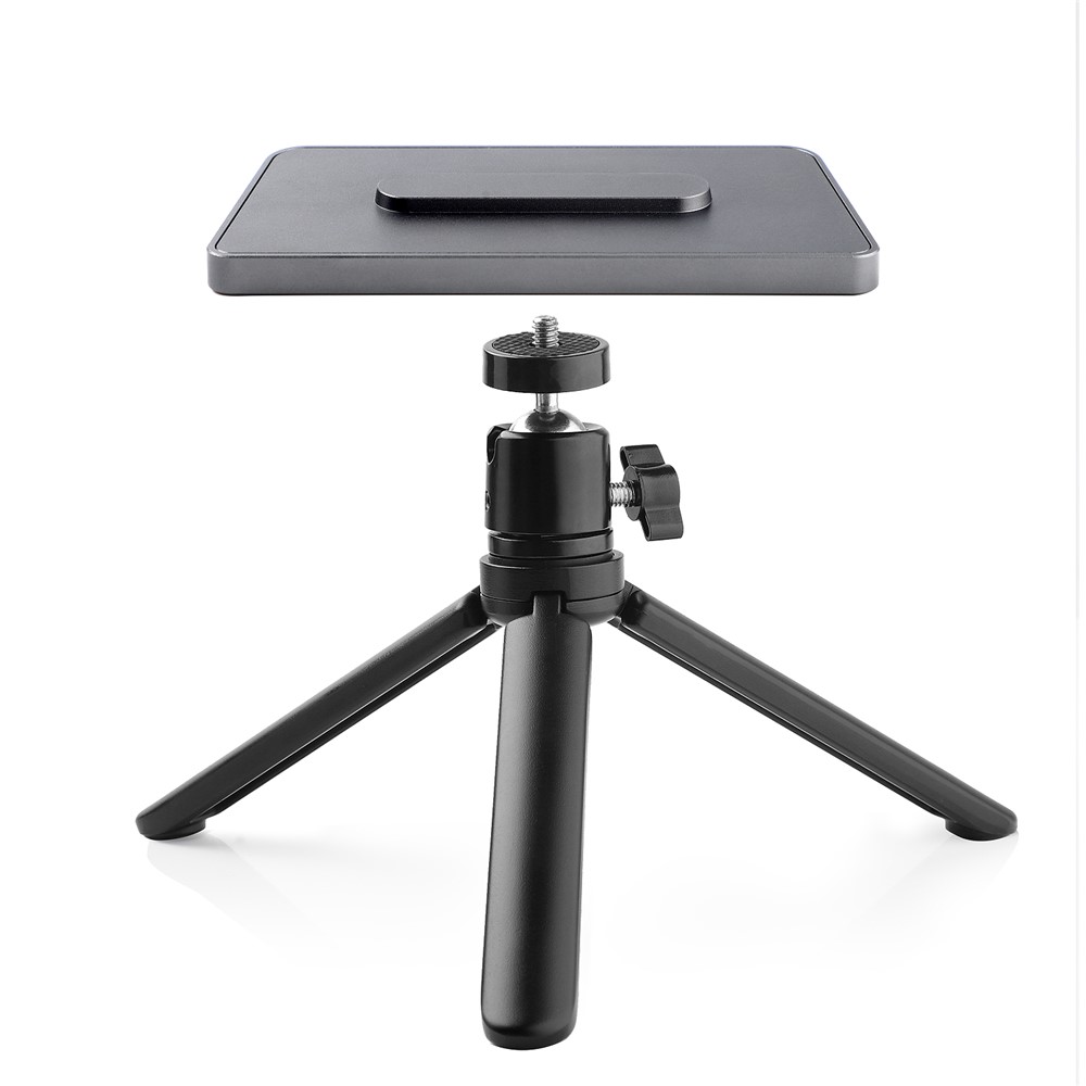 Smart Speaker Magnetic Attachment Adjustable Tripod Stand with 360 Degree Rotation Ball Head for Amazon Echo Show 8-4