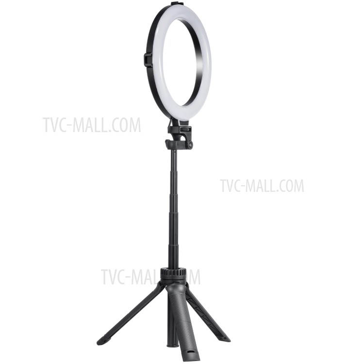 VIJIM Combo 4 Live Broadcast LED Ring Light with Phone Holder Tripod and Selfie Shutter-9