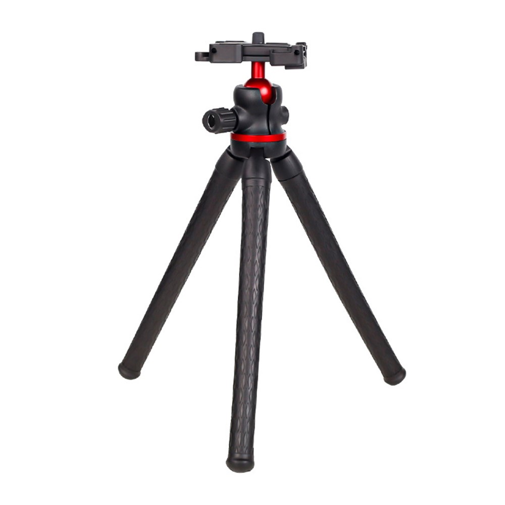 XILETU XBT-2 Flexible Octopus Legs Desktop Tripod with Folded Phone Holder-6