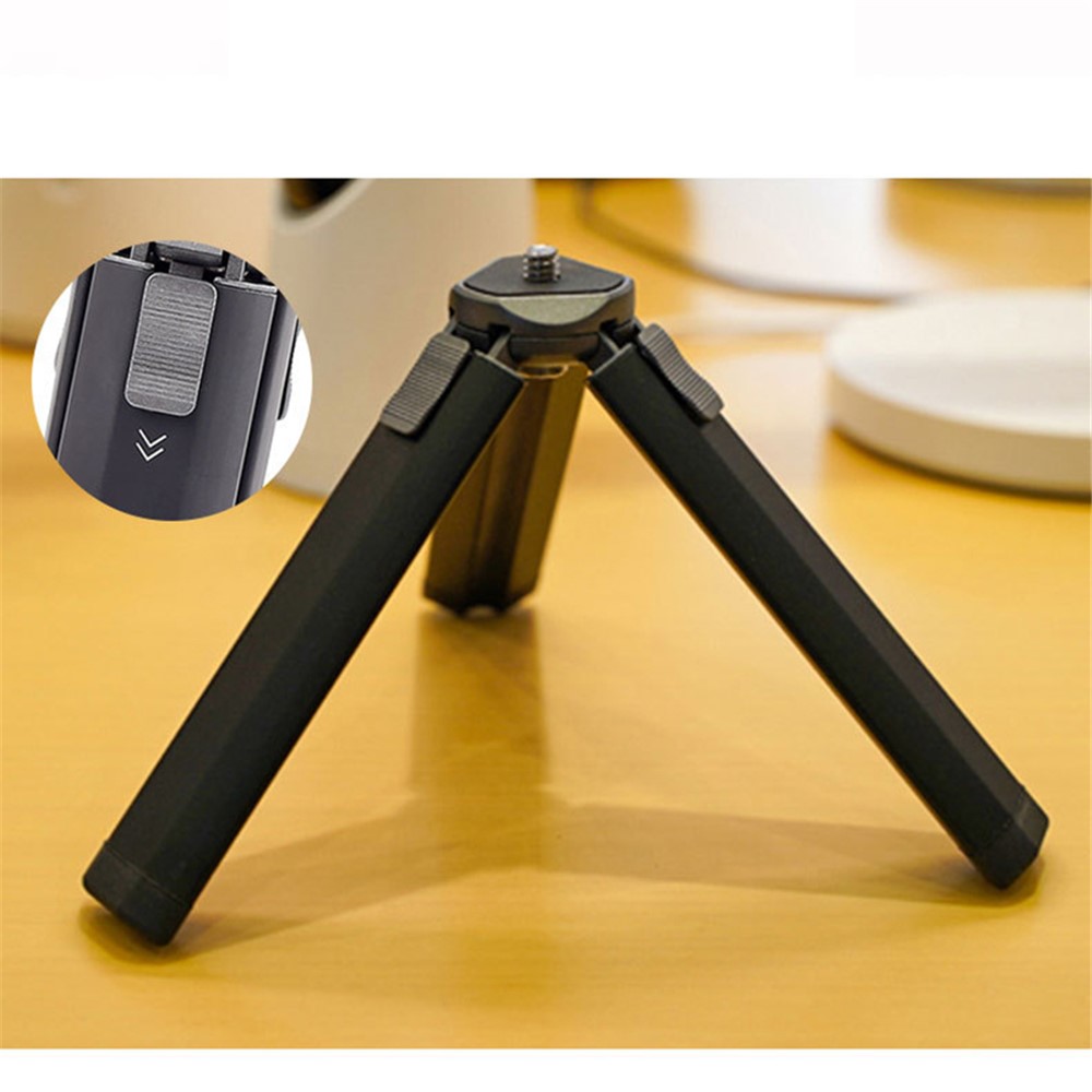XILETU XBT1 Adjustable Height Mini Desktop Tripod with Folded Phone Holder-4