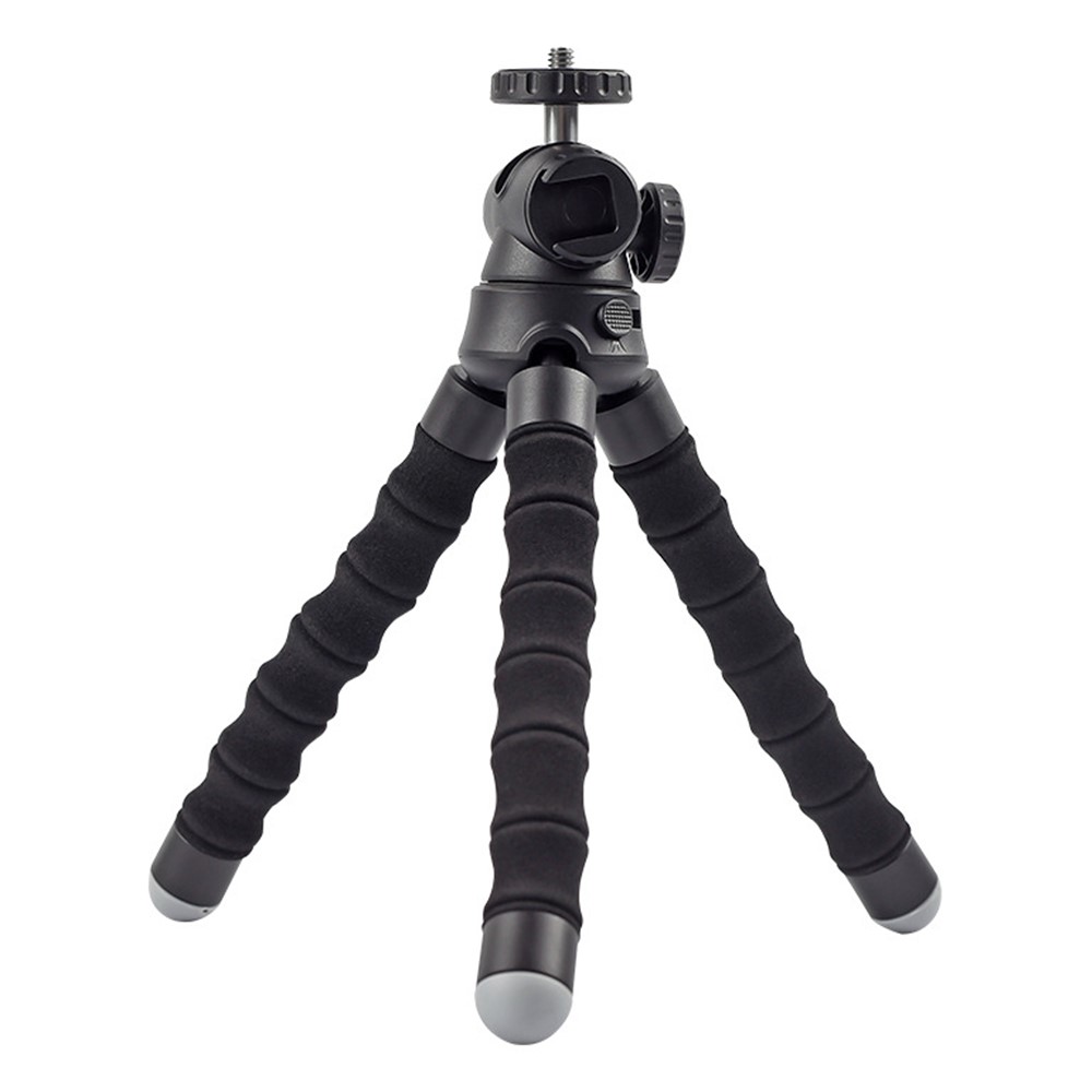 XILETU XSG-1 Portable 1/4 inch Screw Cold Shoe Connector Octopus Tripod Camera Phone Holder Stand-11