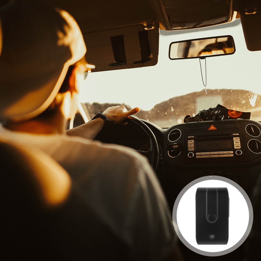J28 Car Bluetooth 5.0 Audio Receiver Mobile Phone Transmitter Converter USB Dongle with 3.5mm AUX Adapter-6