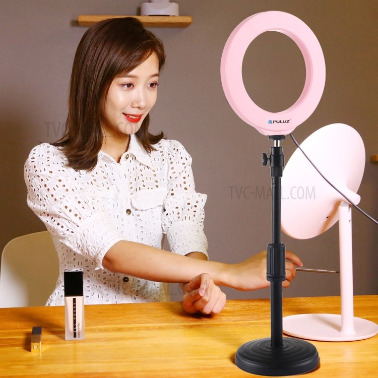 PULUZ 6,2 Pouces 16cm Dimmable Remplissage Photographie Lumière LED RGBW Circulaire Lumière PU432F-9