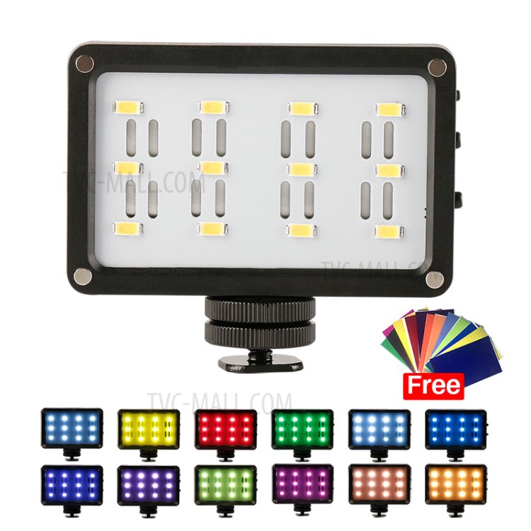 Ulanzi 12 Contas De LED Cartão Cardlite Mini-lâmpada Fotográfica-1