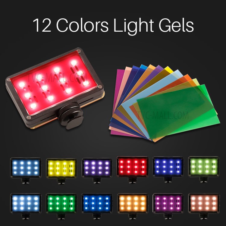 Ulanzi 12 Contas De LED Cartão Cardlite Mini-lâmpada Fotográfica-2