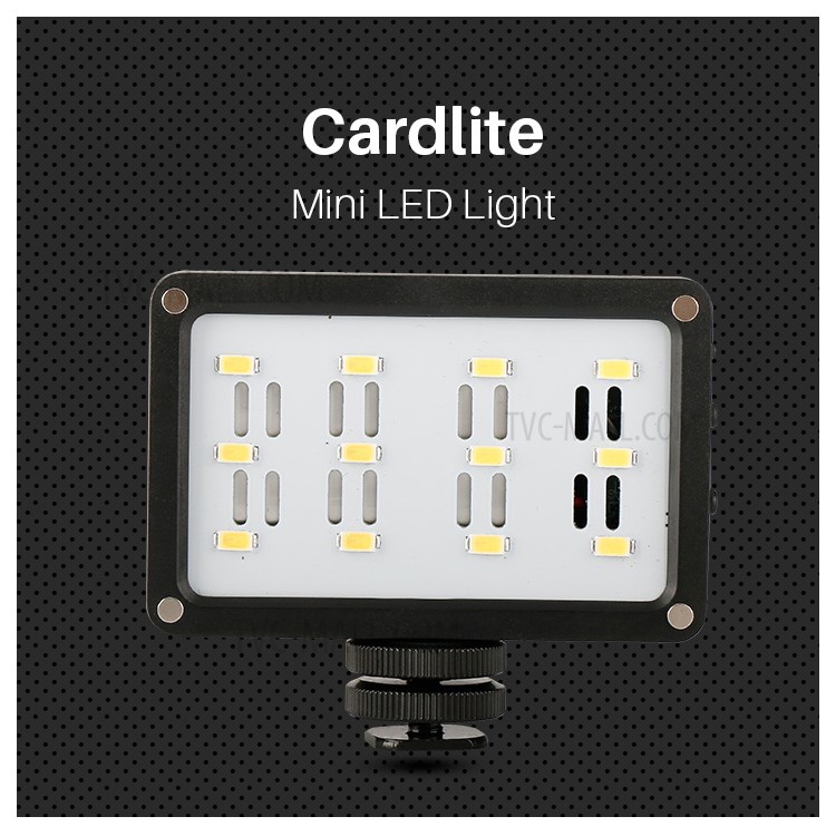 Ulanzi 12 Contas De LED Cartão Cardlite Mini-lâmpada Fotográfica-7