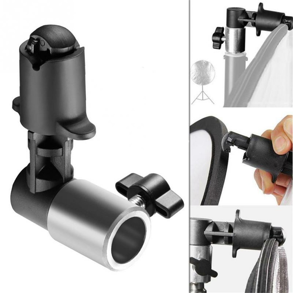 Reflective Plate Holder for Photography Video Studio Background Plate Holder Light Bracket Adapter-7