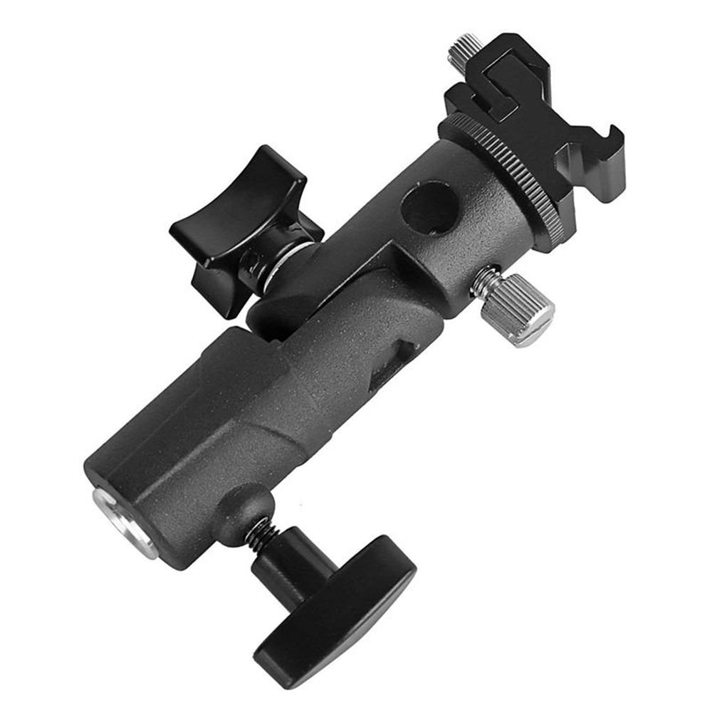 E Type Camera Flash Bracket Light Stand Mount Photography Accessory-4