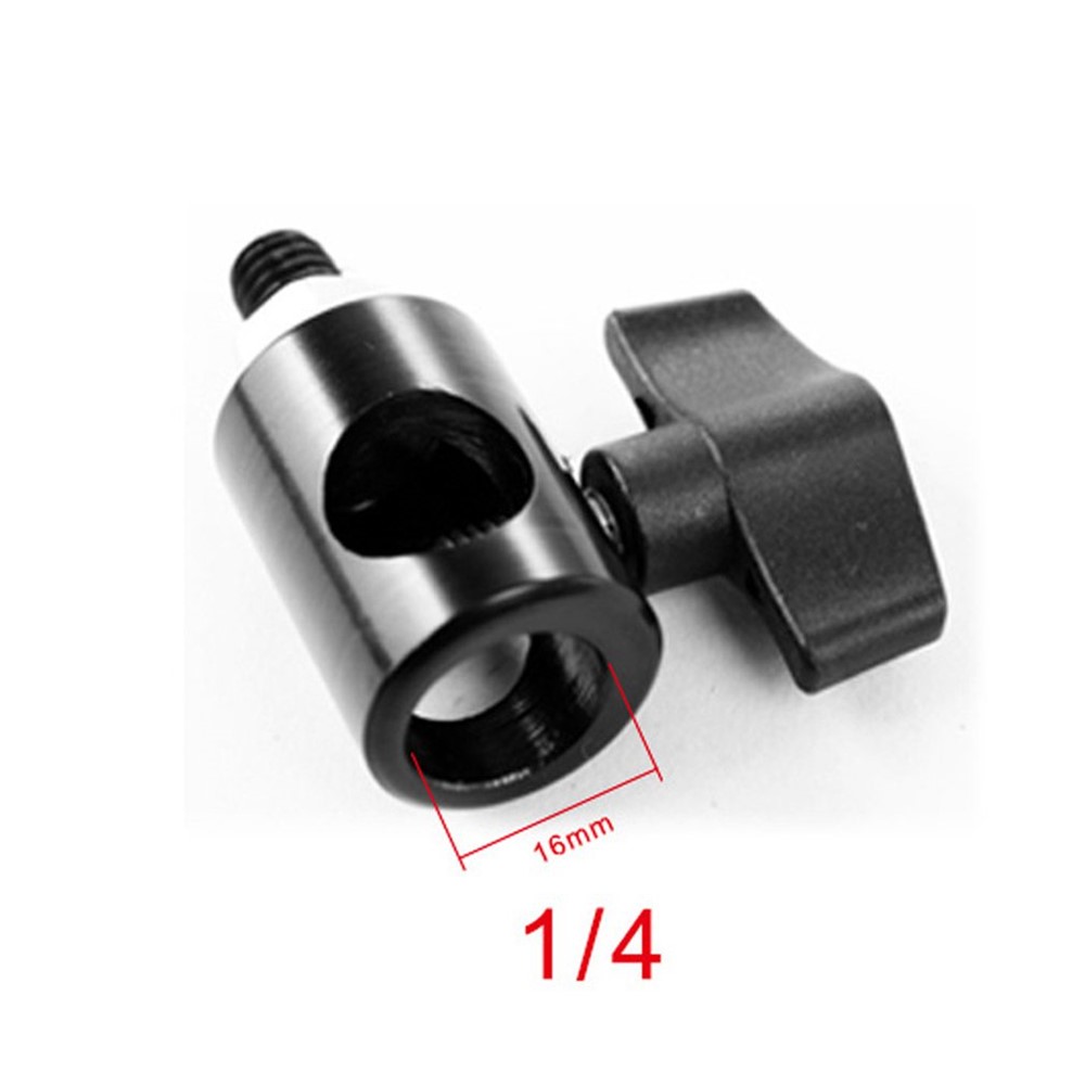 Tripod Light Stand 1/4 Adapter Converter with Screw Knob for LED Light Monitor Flash Light-2