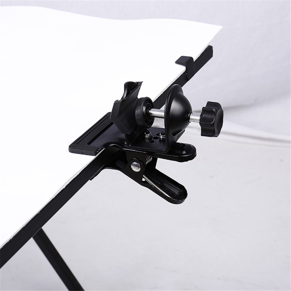 Camera Desk Fixing Light Stand U-shaped Clip Big Clamp Grip for Flash Trigger Mono Light Mount Bracket-10