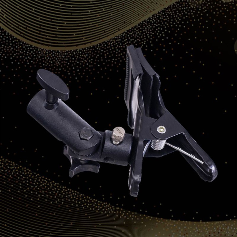 Reflector Clamp Clip Holder Bracket Stand Adapter Mount for Reflector Light Stand Umbrella Background-7
