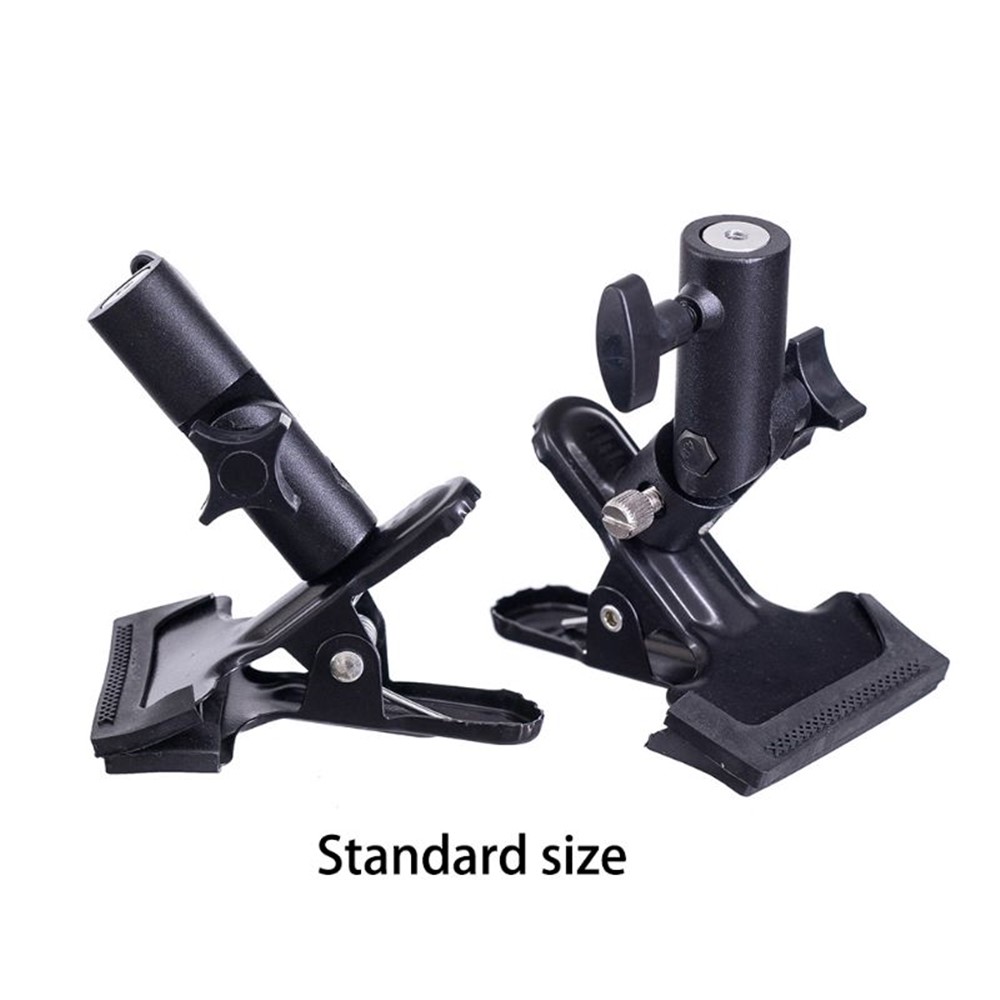 Reflector Clamp Clip Holder Bracket Stand Adapter Mount for Reflector Light Stand Umbrella Background-8