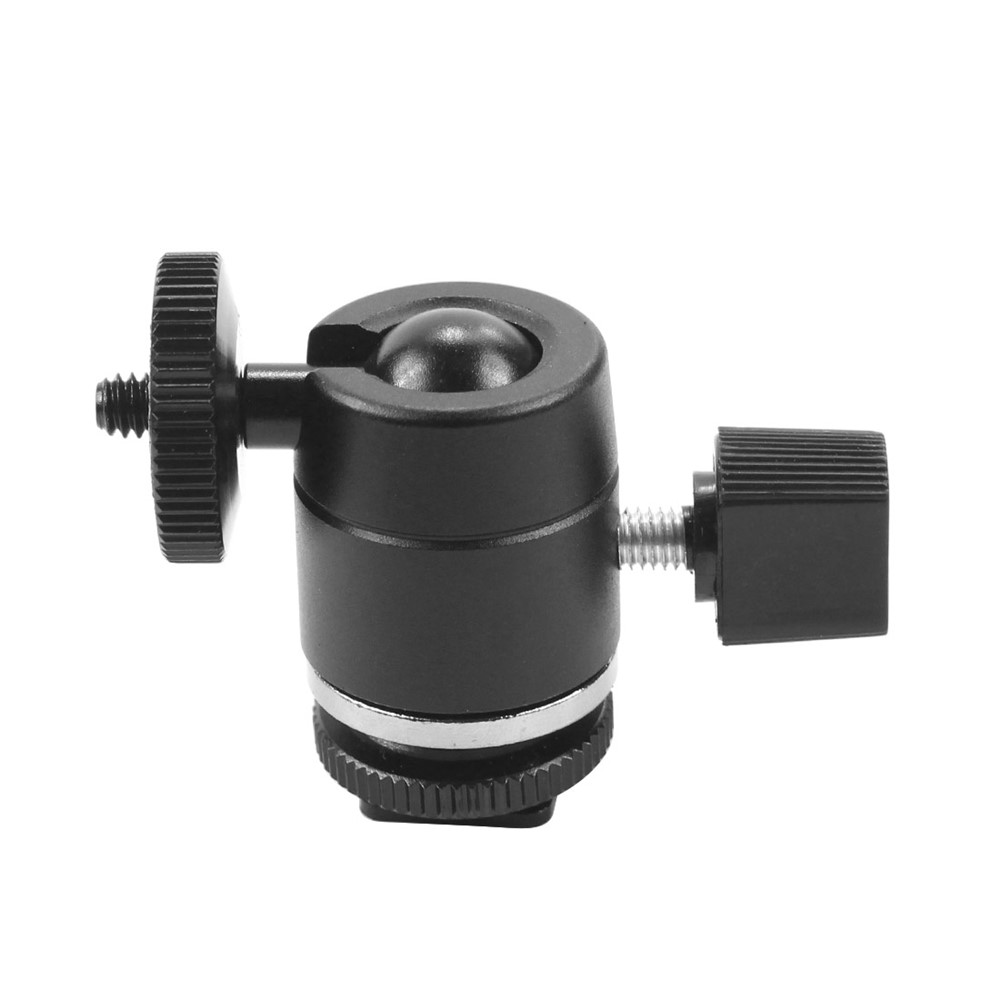 Mini Ball Head 360 Degree Swivel Ball Head 1/4 inch Screw Mount for DSLR Camera Tripod Ballhead Stand-5