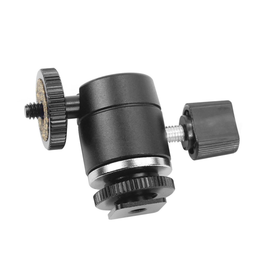 Mini Ball Head 360 Degree Swivel Ball Head 1/4 inch Screw Mount for DSLR Camera Tripod Ballhead Stand-6