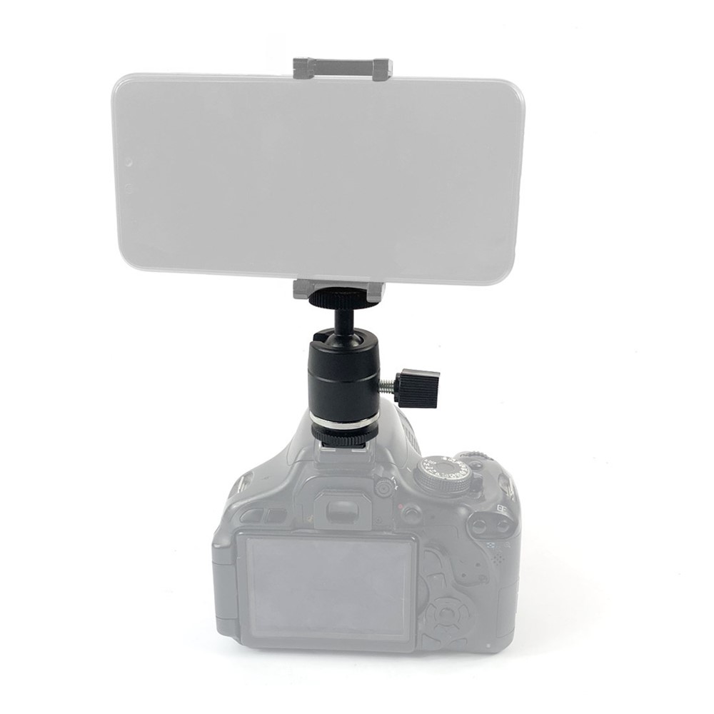 Mini Ball Head 360 Degree Swivel Ball Head 1/4 inch Screw Mount for DSLR Camera Tripod Ballhead Stand-9
