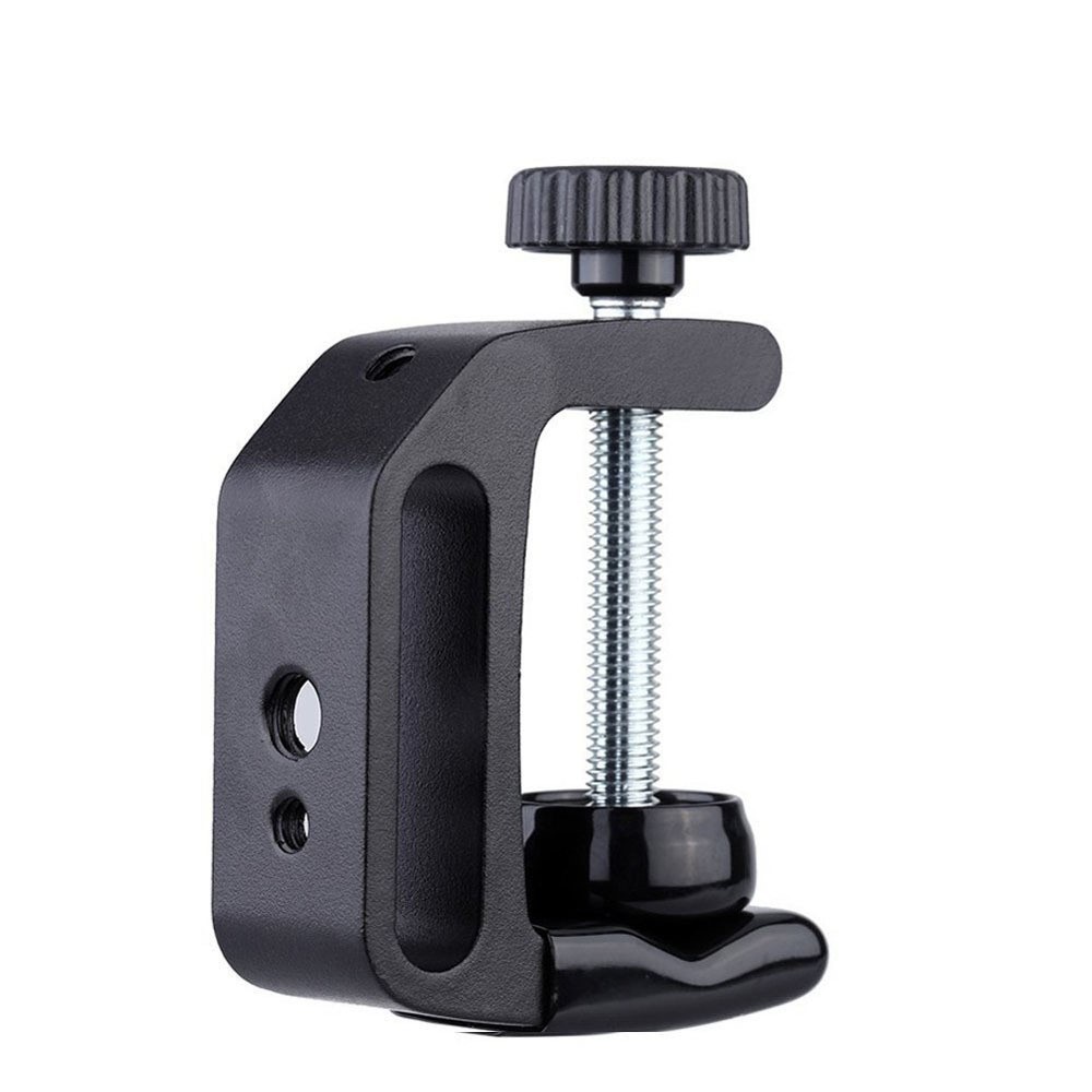 Q-Type Clamp Fixed Clip for PB960 Battery Studio Camera Strobe Flash Light Stand Holder Slider-3