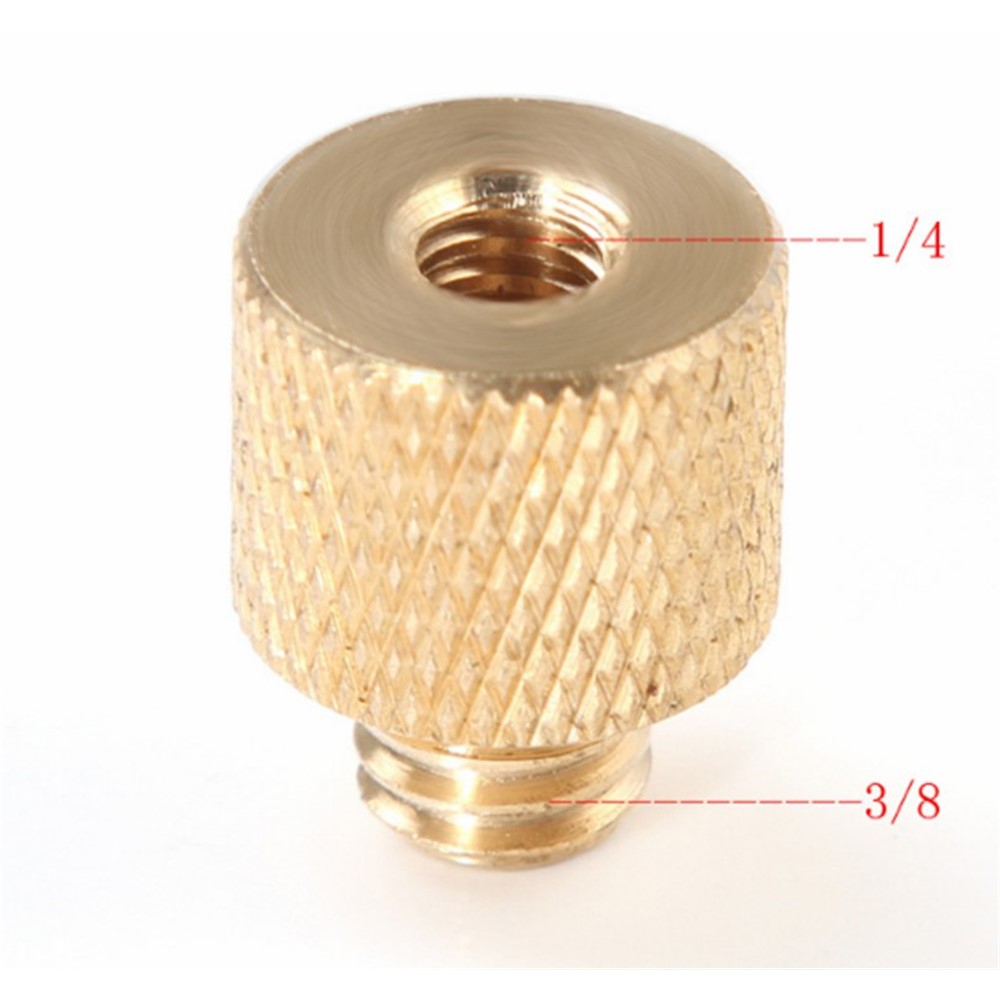 Camera Screw 1/4 inch to 3/8 inch Conversion Quick Release Screw Tripod Mount Adapter for DSLR Camera-7