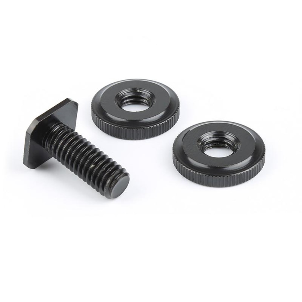 1/4 inch Flash Hot Shoe Mount Adapter to Tripod Screw Converter with Double Nuts for DSLR Camera-5