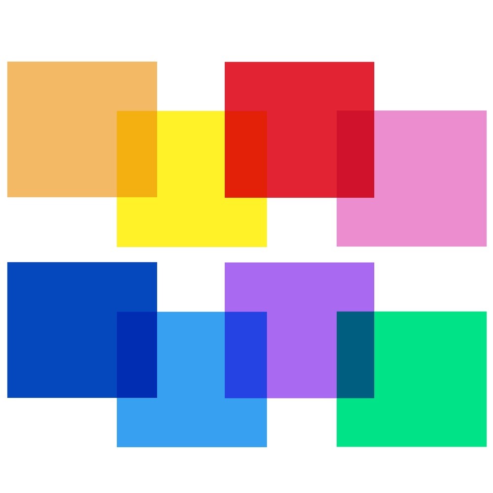 8 Sets Gel Sheet Transparent Color Correction Light Gel Filter Card for Photography Flashlights-2
