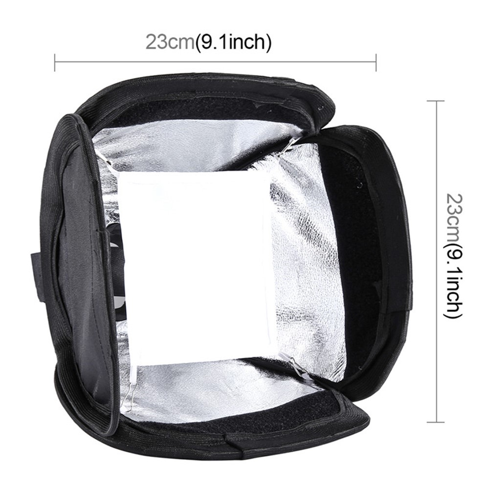 E23 Foldable Soft Flash Light Diffuser Softbox Cover Photography Studio Light Soft Box-12