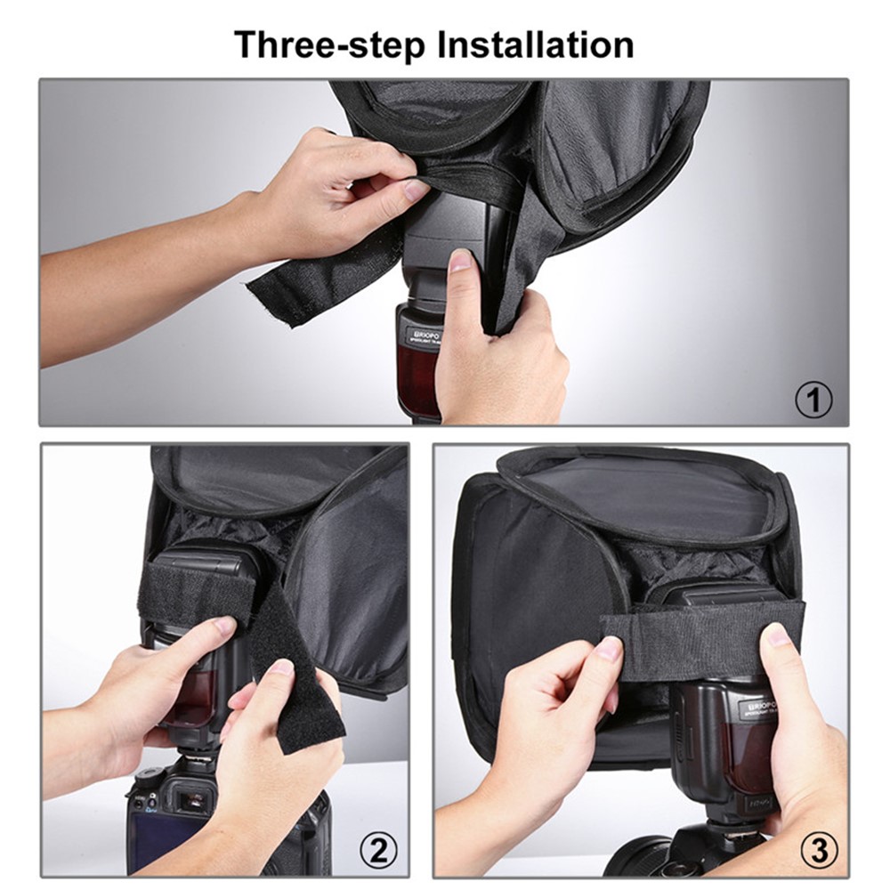 E23 Foldable Soft Flash Light Diffuser Softbox Cover Photography Studio Light Soft Box-4