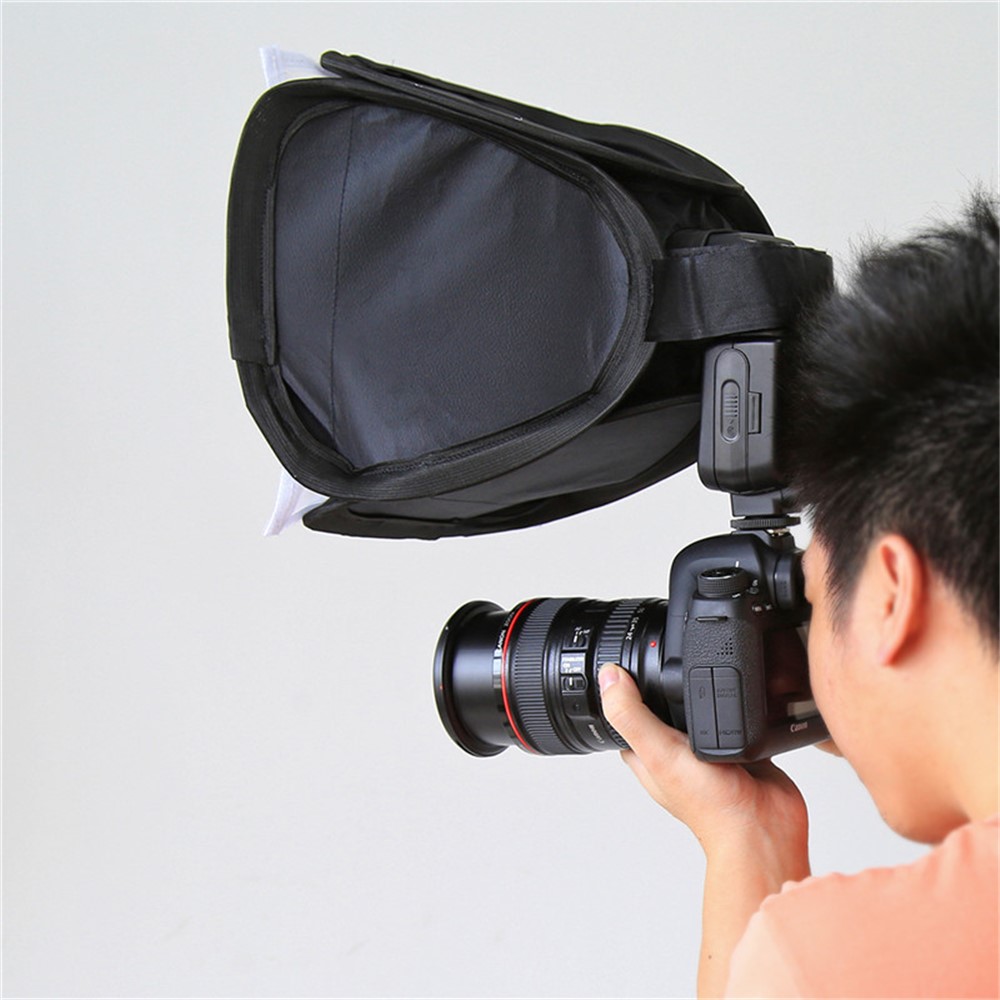E23 Foldable Soft Flash Light Diffuser Softbox Cover Photography Studio Light Soft Box-6