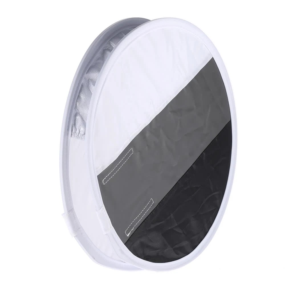 2 in 1 Grey Card Diffuser Softbox 30cm Foldable Speedlite Flash Light White Balance Soft Box-3