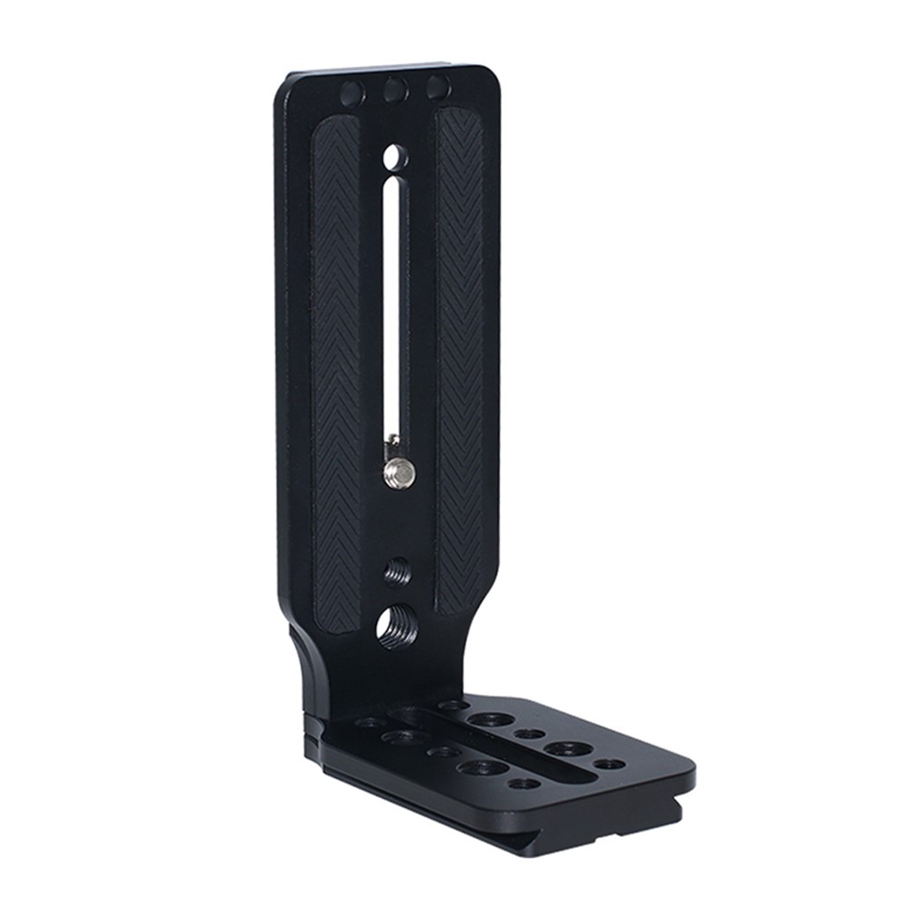 Tripod Mount Adapter Quick Release Plate Camera L-shape Bracket with 1/4 Screw Hole for DSLR Mirrorless Cameras-2